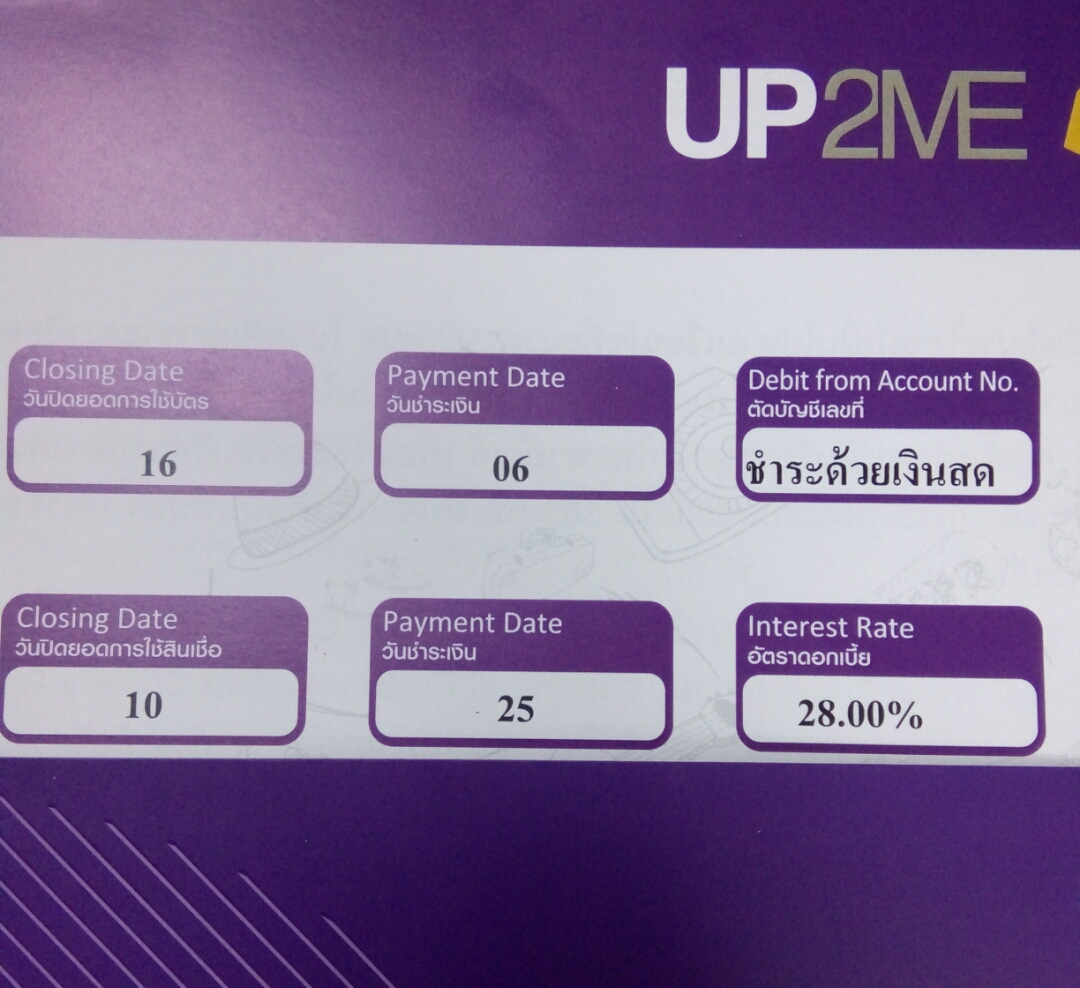 ขอสอบถามเกี่ยวกับ...บัตรเครดิต Scb Up2Me + บริการ Speedy Cash แบบ 2 In 1 ใน บัตรเดียว คือยังไงคะ? - Pantip