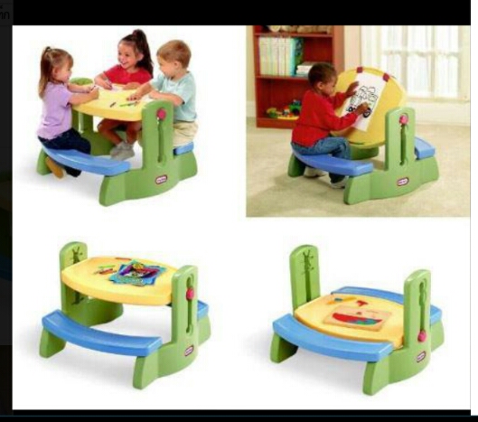 Little tikes adjust hot sale and draw table