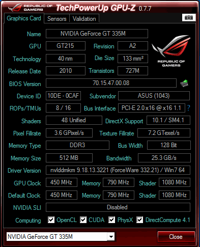 gpu z โหลด x