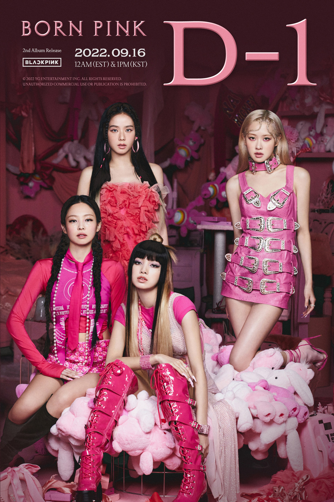 Blackpink ‘born Pink D 1 Poster Pantip 