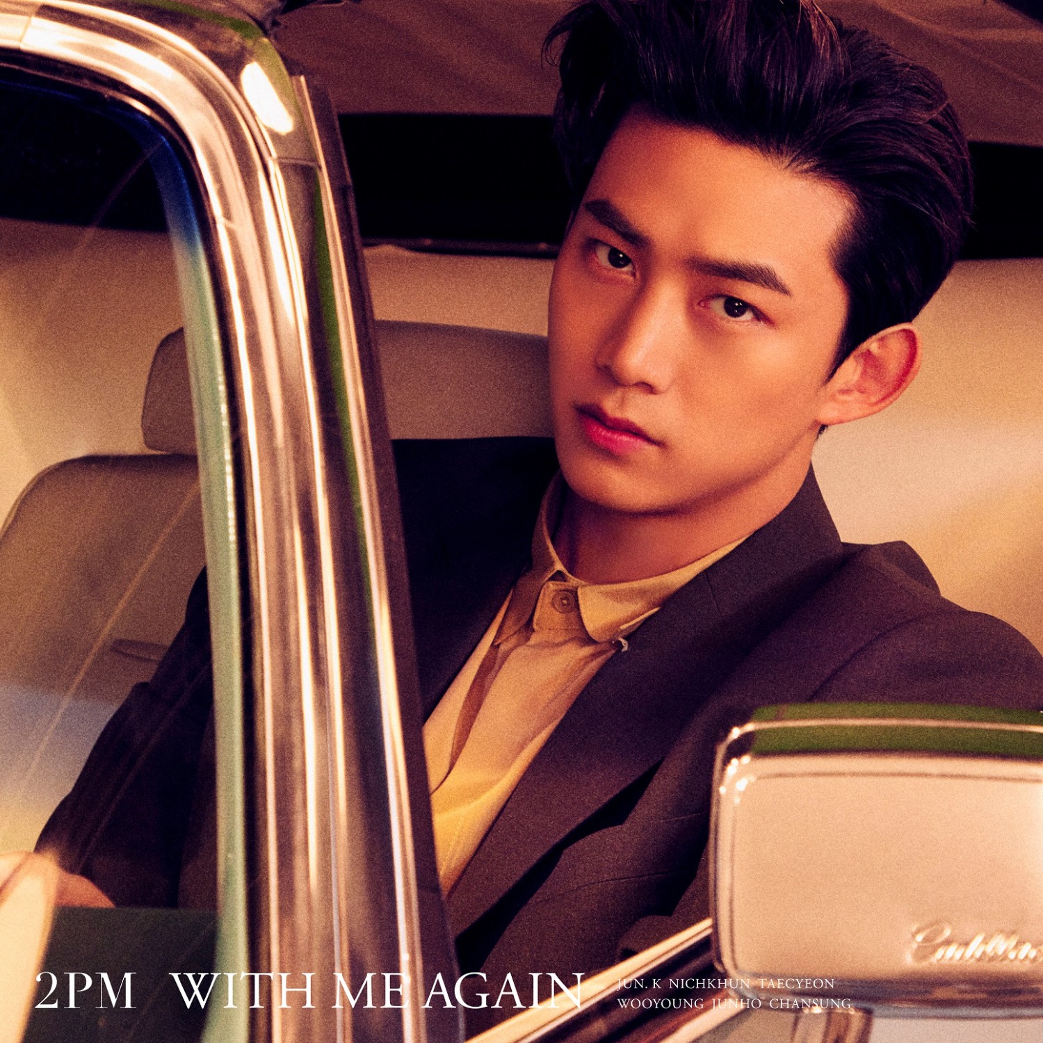 2PM JAPAN Mini Album『WITH ME AGAIN』FC Limited Edition SOLO COVER IMAGE