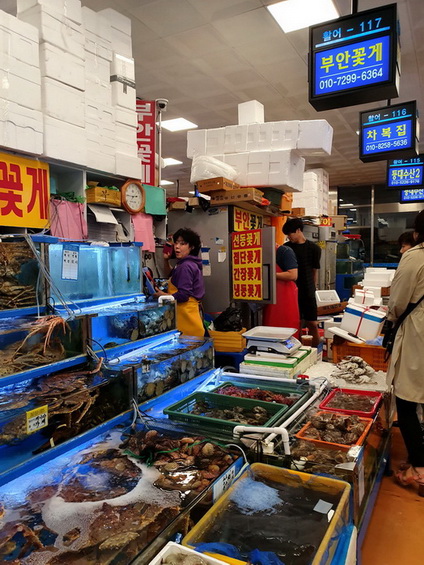 ตลาดปลา Noryangjin Fish Market 2019 - Pantip