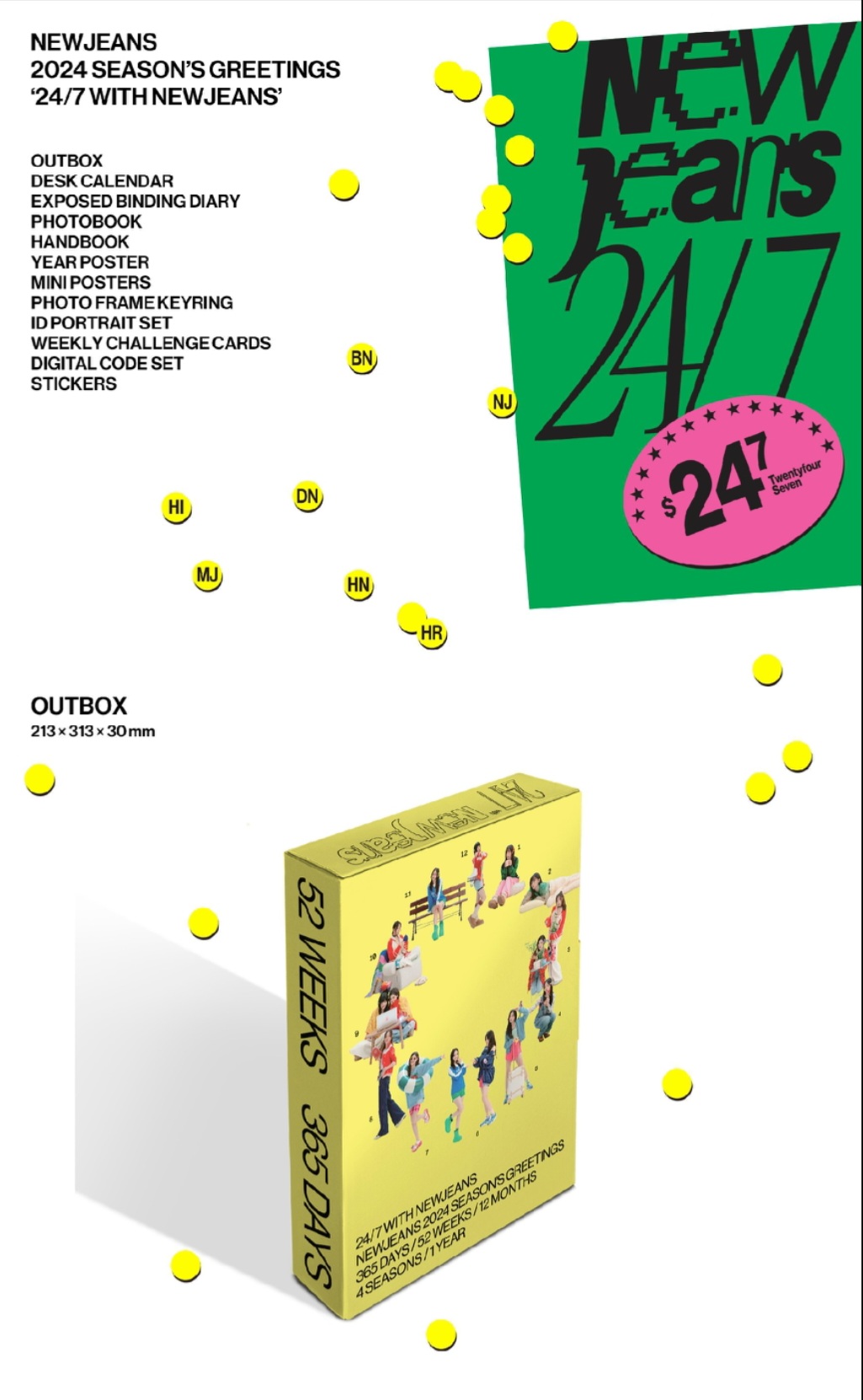 ✨ NewJeans 2024 SEASON'S GREETINGS Release Announcement