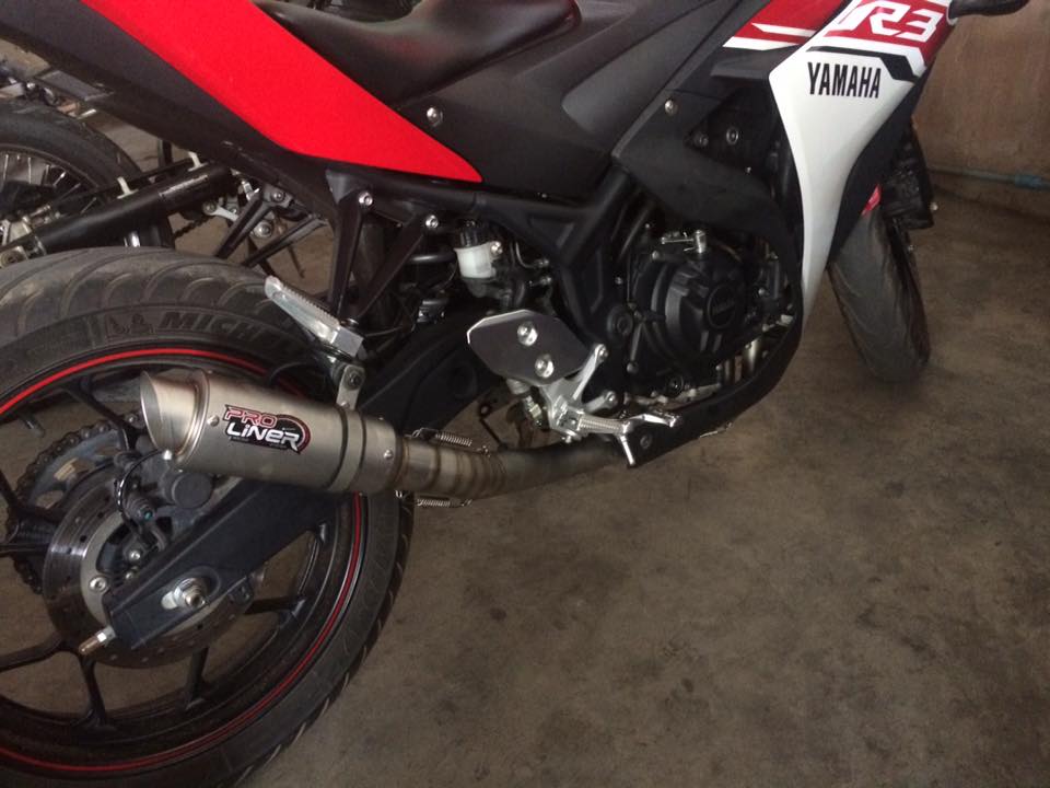 ท่อ ProLiner R25/R3/MT03 Full System - Pantip