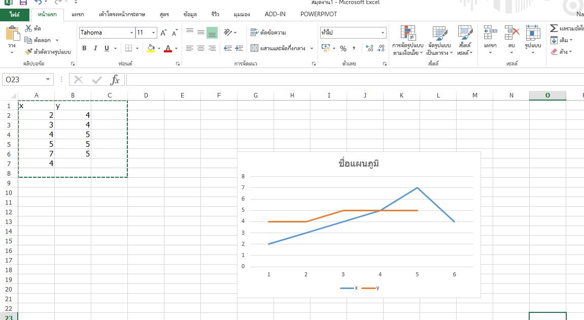 วิธีสร้างกราฟใน Excel - Pantip
