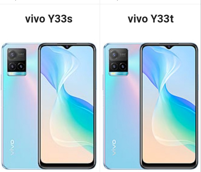 vivo y33t y33s