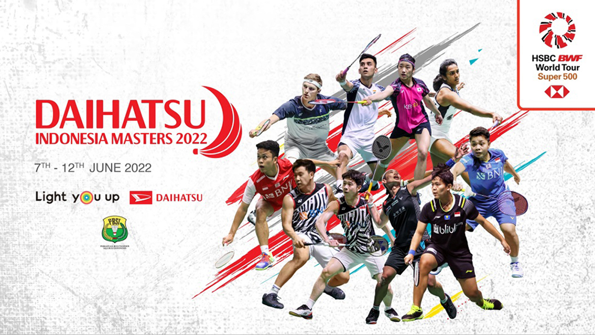 เชียร์สด ! แบดมินตัน DAIHATSU Indonesia Masters 2022 รอบ 32 [8 มิ.ย.