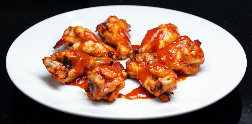 แกะสูตร BBQ Chicken Wings (ปีกไก่บาร์บีคิว) ที่ขายตามร้านพิซซ่าดัง By  ChingCanCook - Pantip