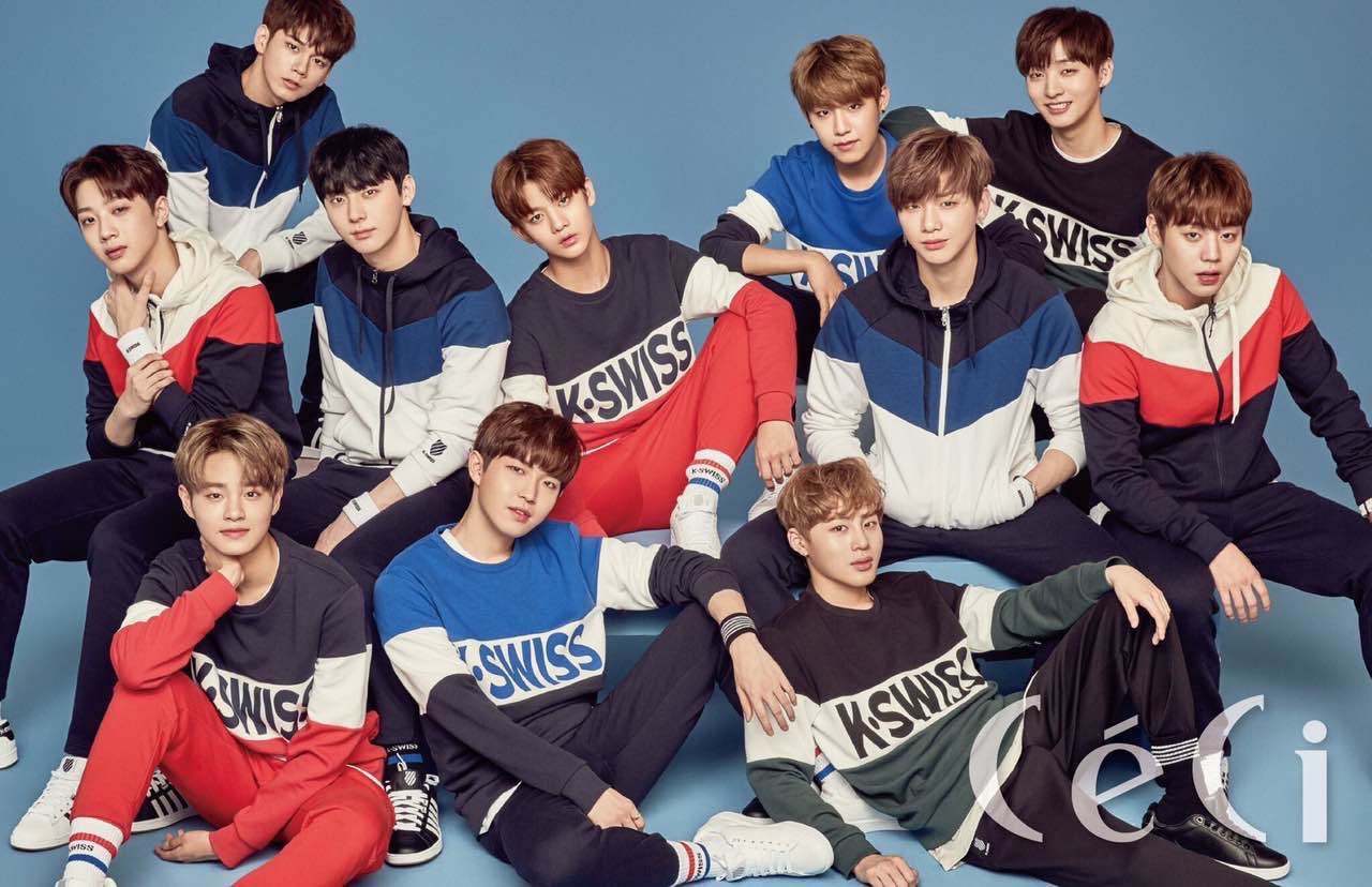 WANNAONE Ceci x K swiss Pantip