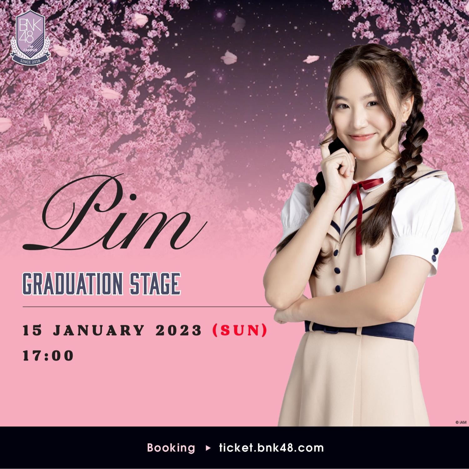 "พิม BNK48" ประกาศจบการศึกษา Pantip