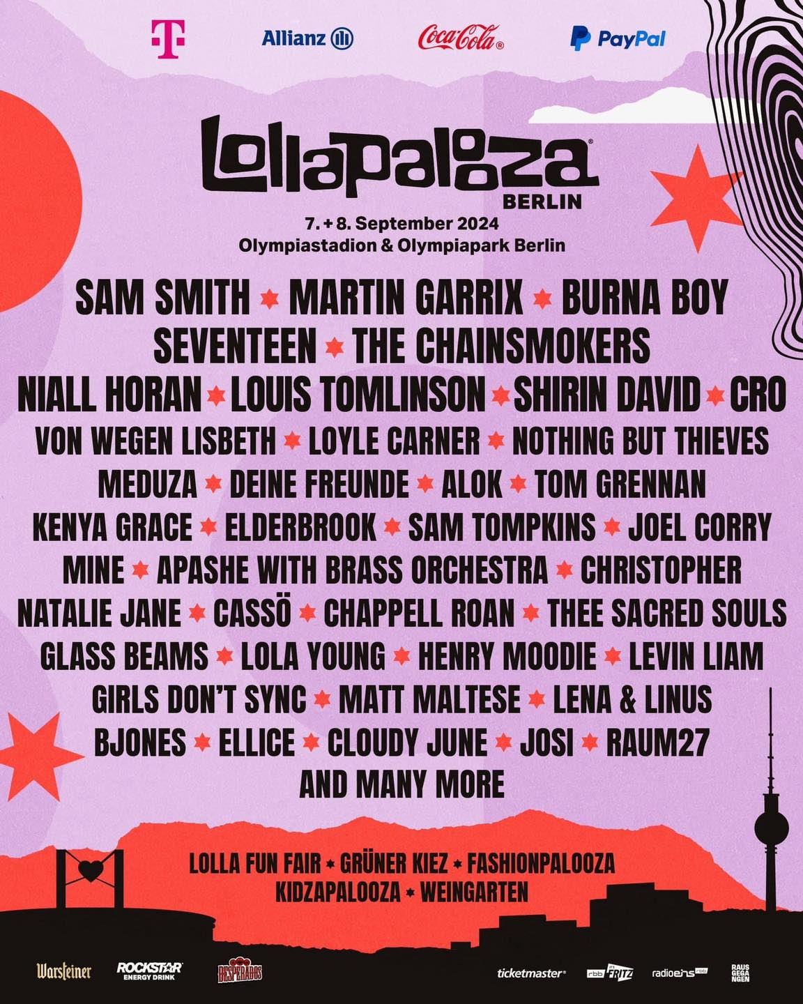 SEVENTEEN ได้รับเชิญให้ไปแสดงที่งาน Lollapalooza Berlin Pantip