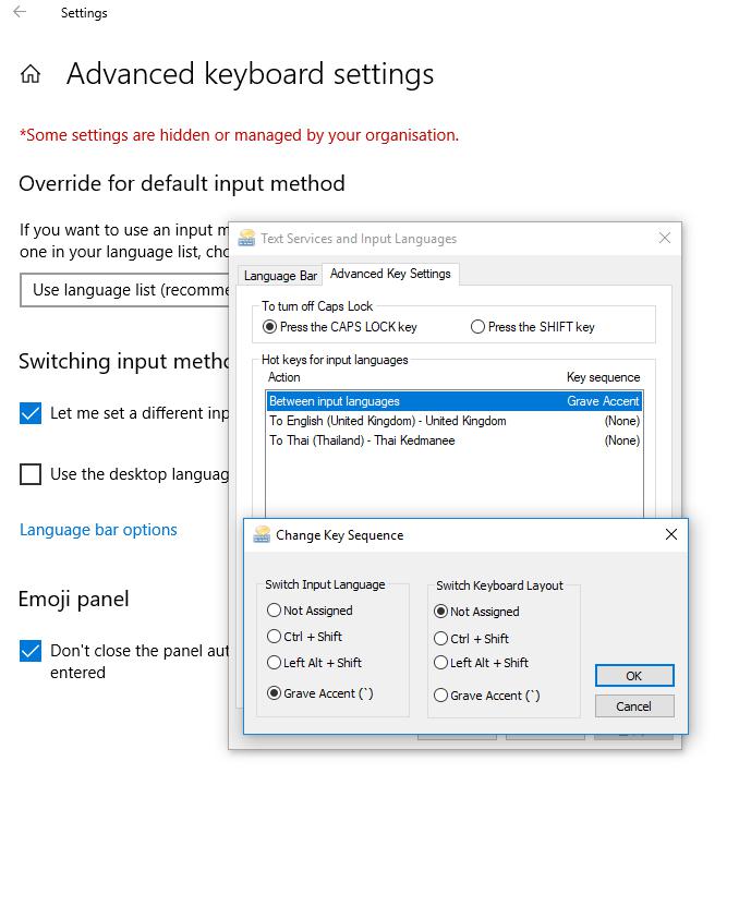 Windows 10] หลังจากอัพเดทแล้ว เปลี่ยนภาษาด้วยปุ่มตัวหนอนไม่ได้ - Pantip
