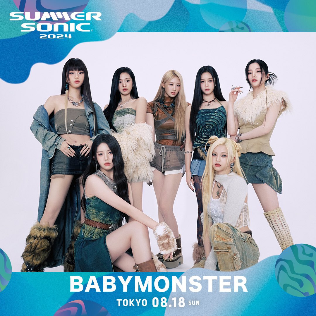 BABYMONSTER จะขึ้นแสดงงาน SUMMER SONIC 2024 เทศกาลดนตรีที่ใหญ่ที่สุดใน