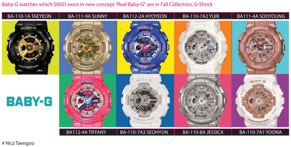 Baby G SNSD New Collection Pantip