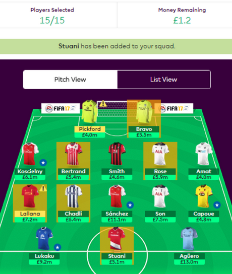 FPL GW3, MY WILDCARD DRAFT! ✓