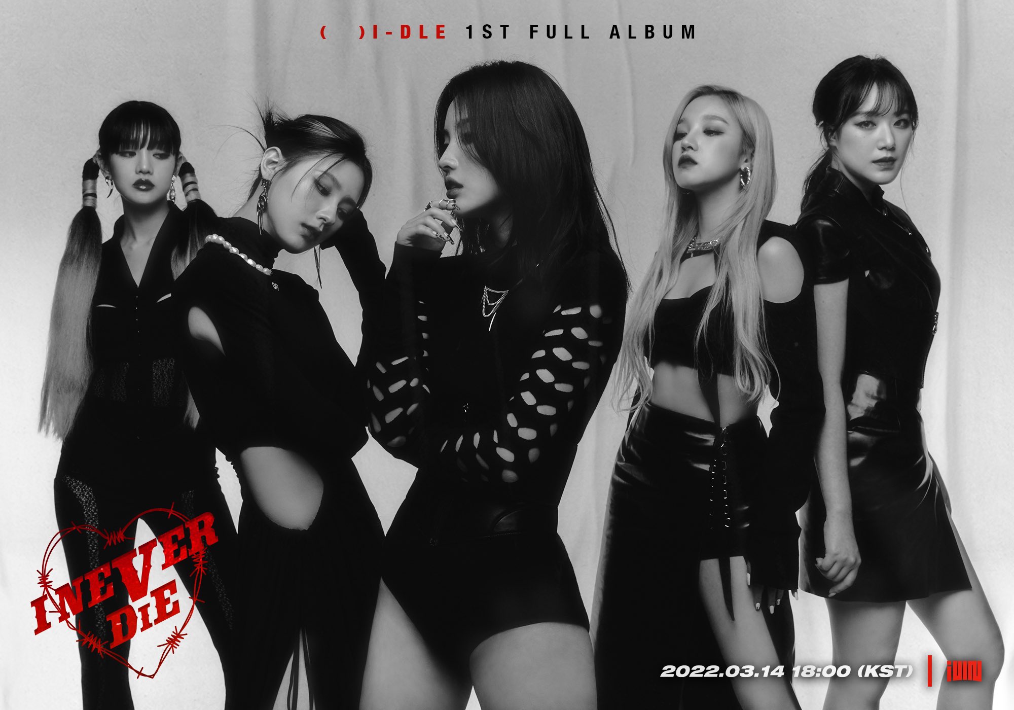G)I-DLE (여자)아이들)】 1st Full-Length Album <I NEVER DIE> ; Concept Image 1 (RiSKY ver.) 🎯 - Pantip