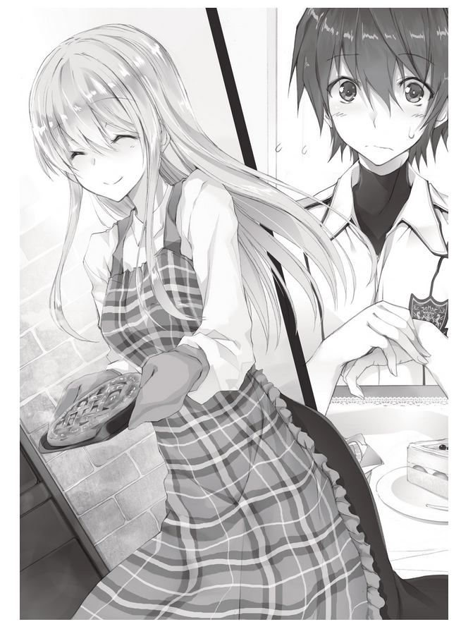 Rakudai kishi no cavalry ภาพประกอบนิยาย Vol.12 งานนี้มี