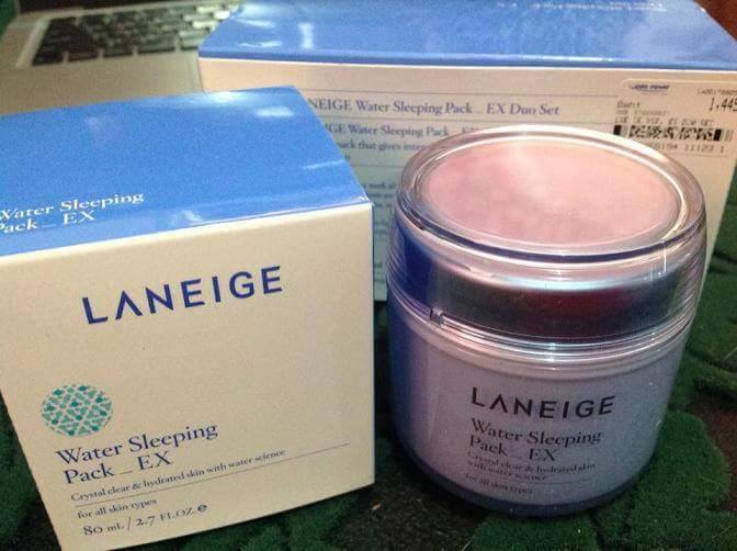 ส่งต่อ laneige water sleeping pack_ex mask ตัวดังของ laneige ค่ะ Pantip