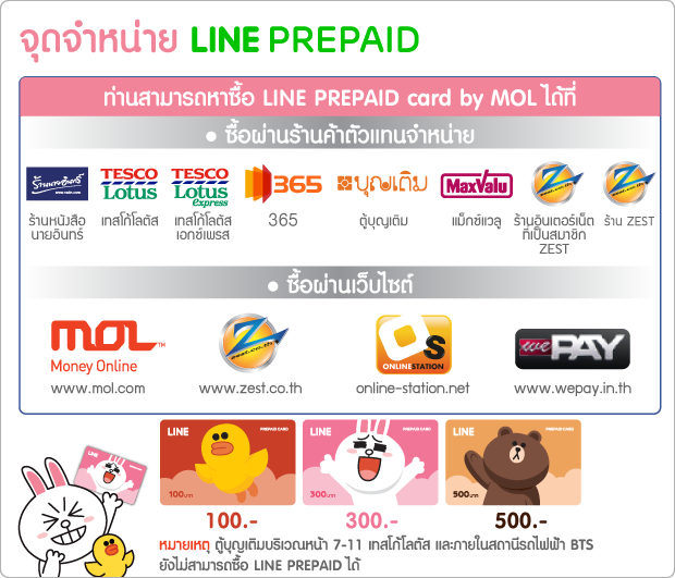 ของเล่นใหม่ ขออวดหน่อยครับ Line Prepaid คุมเงินซื้อไอเท็มได้  ด้วยบัตรไลน์น่ารักๆ - Pantip