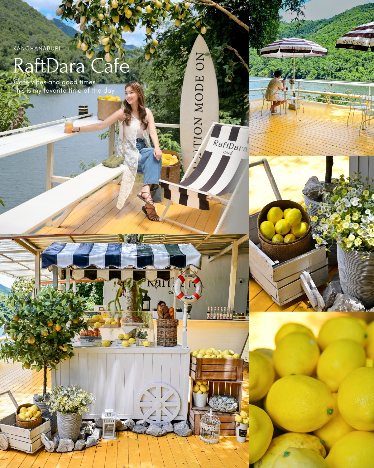 Raftdara Café คาเฟ่บรรยากาศดีริมแม่น้ำแควใหญ่ - 