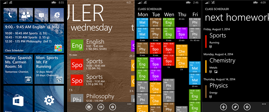 Wp ฟรี) โหลดฟรี Class Scheduler แอพจัดการตารางเรียน แจ้งเตือนการสอบ  และกำหนดส่งการบ้าน จากปกติราคา 30 บาท - Pantip