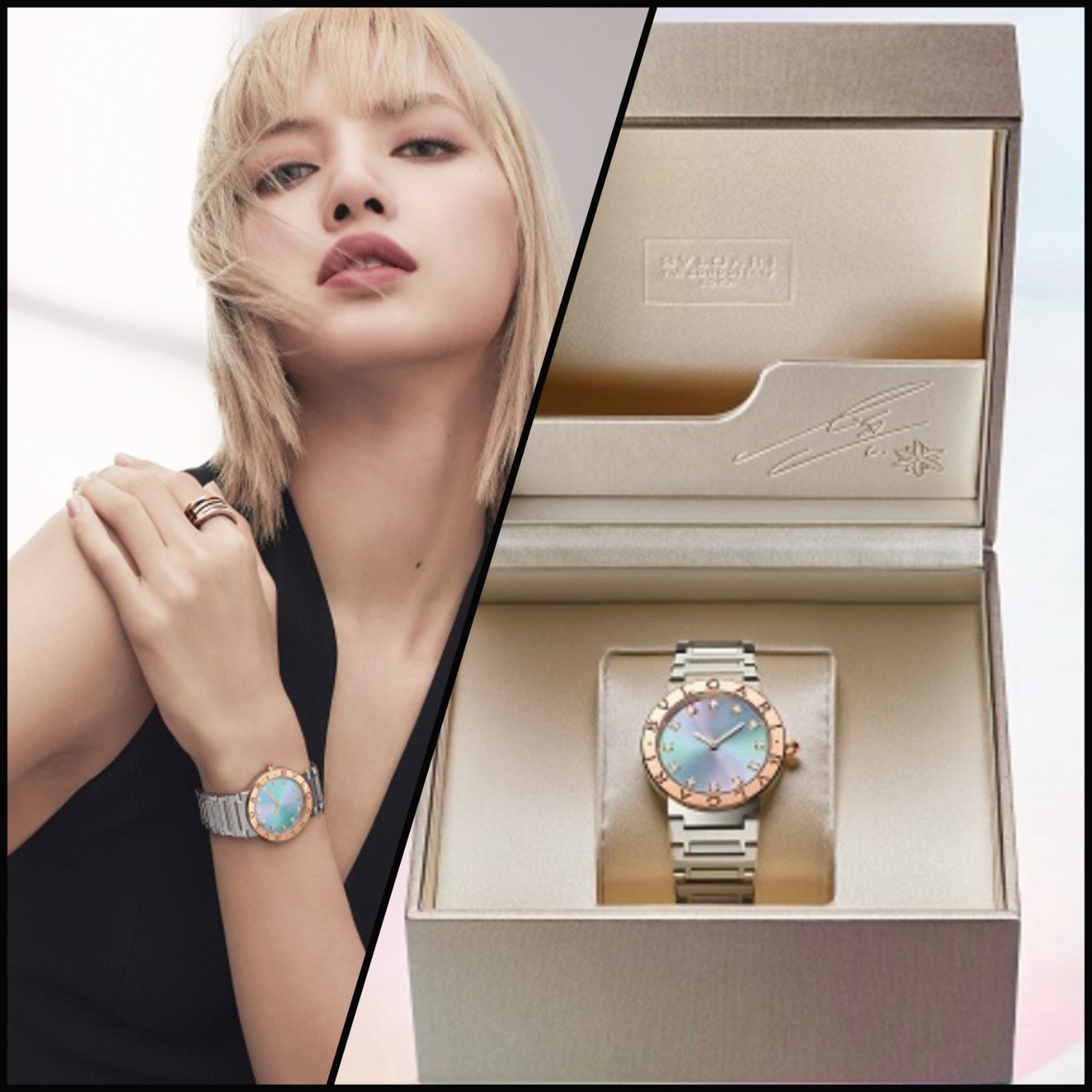 LISA x Bulgari Limited Edition Watch ⌚️ Designed & Produced by LALISA -  Pantip