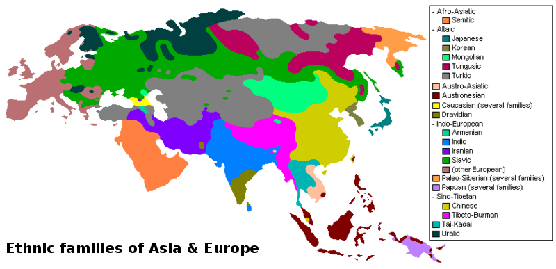 Ethnic Map Of Southeast Asia