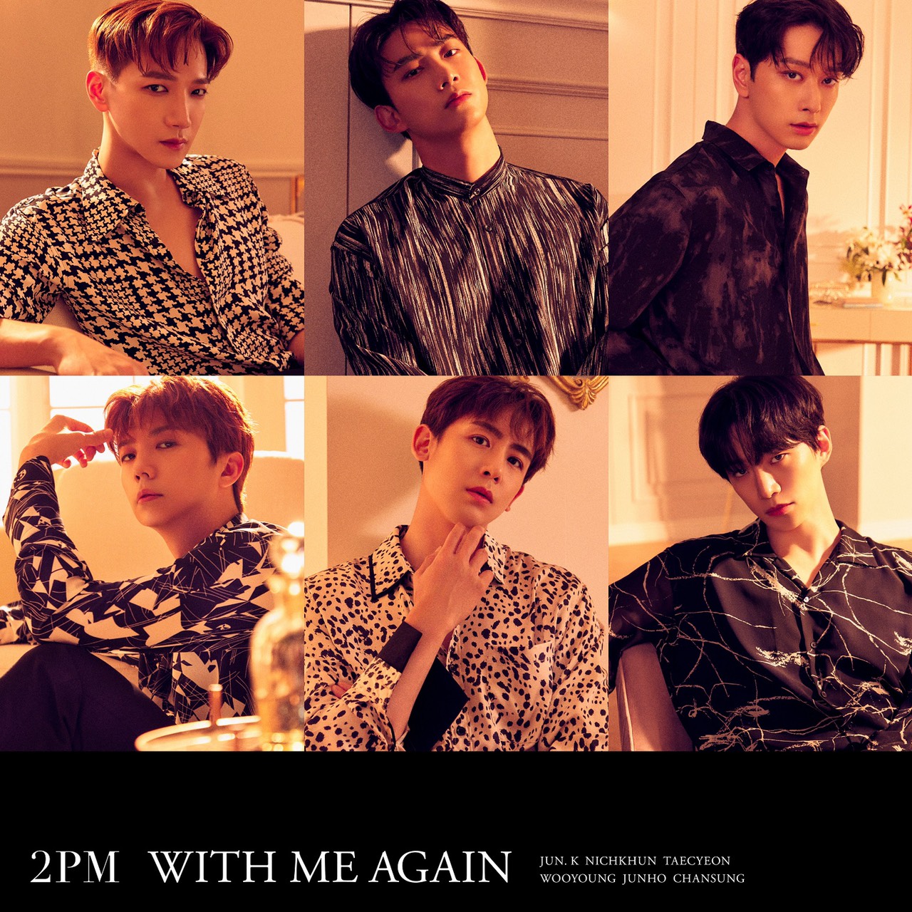 2PM JAPAN Mini Album『WITH ME AGAIN』COVER IMAGE - Pantip