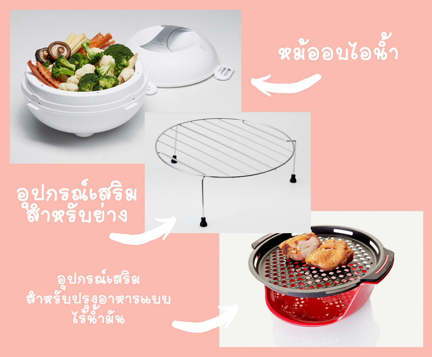 ไมโครเวฟ electrolux rose gold ราคา series