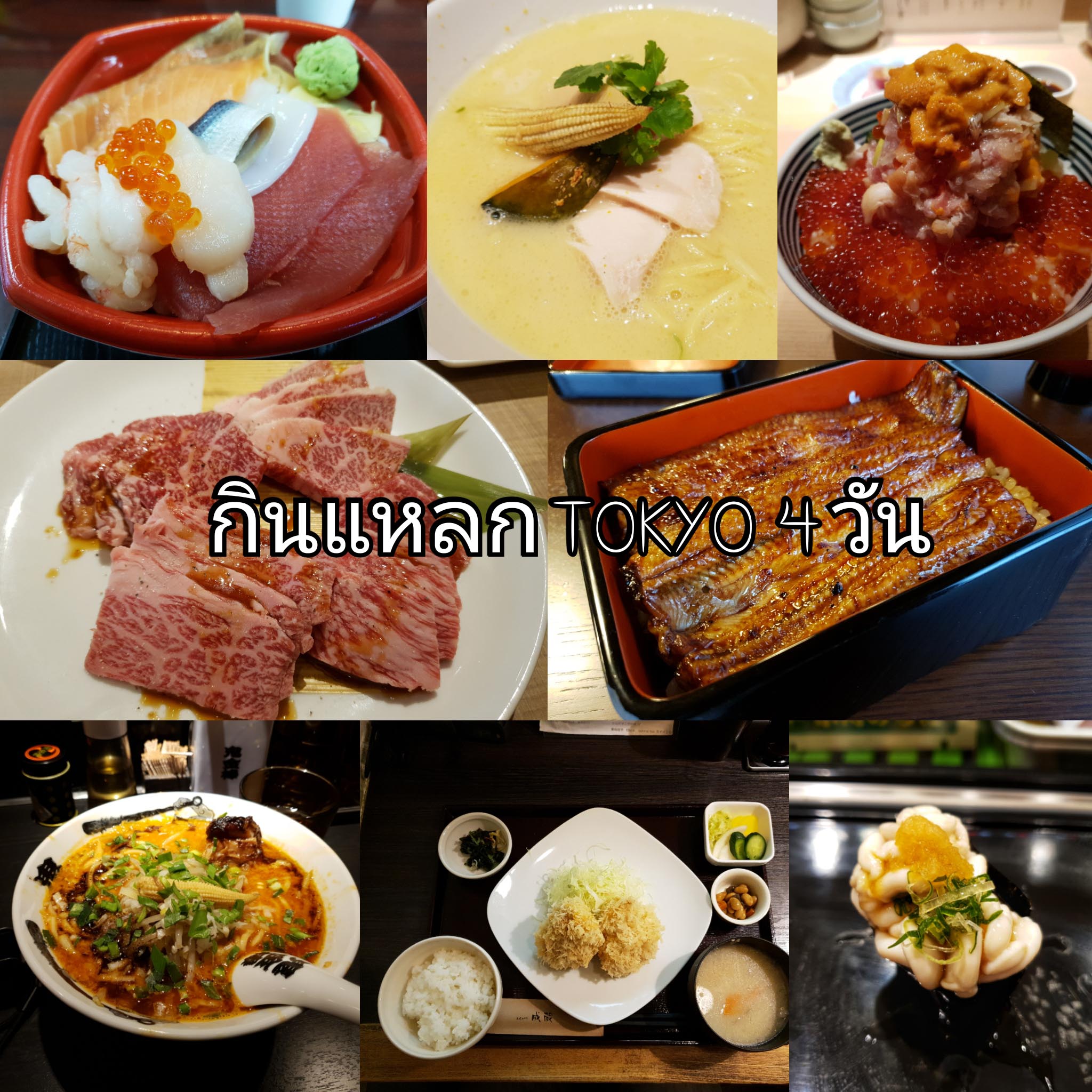 _=_= ตะลุยกินอย่างเดียว Tokyo 4 วัน 8 ร้านฟินๆ =_=_=*** - Pantip