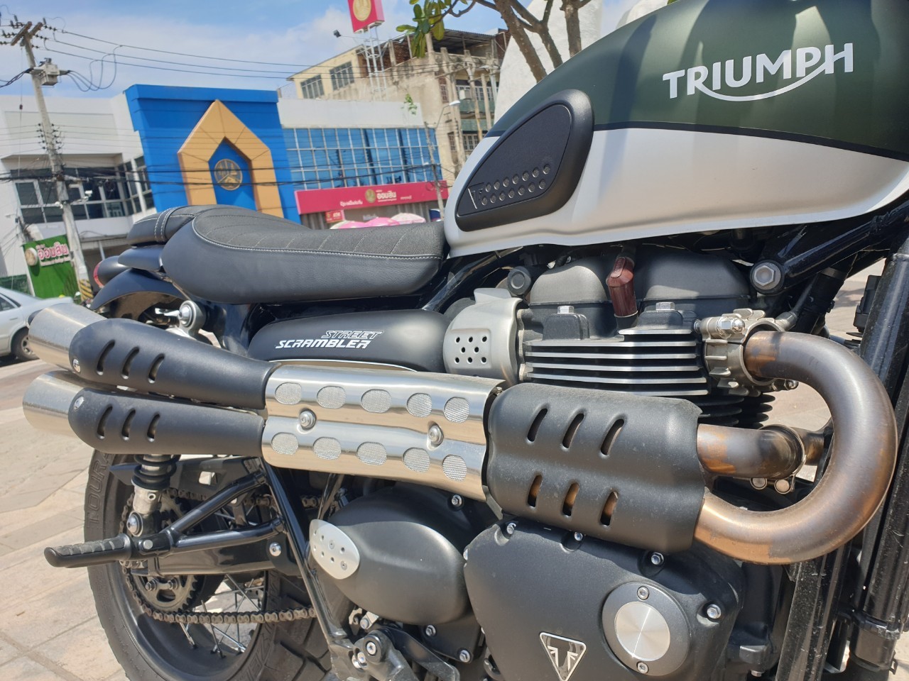 triumph street scrambler pantip