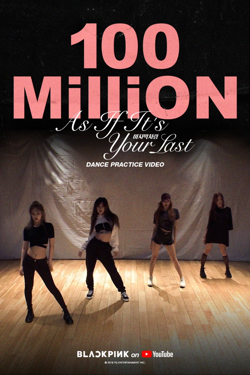 Blackpink As If Its Your Last Dance Practice Video Hits Million Views Pantip