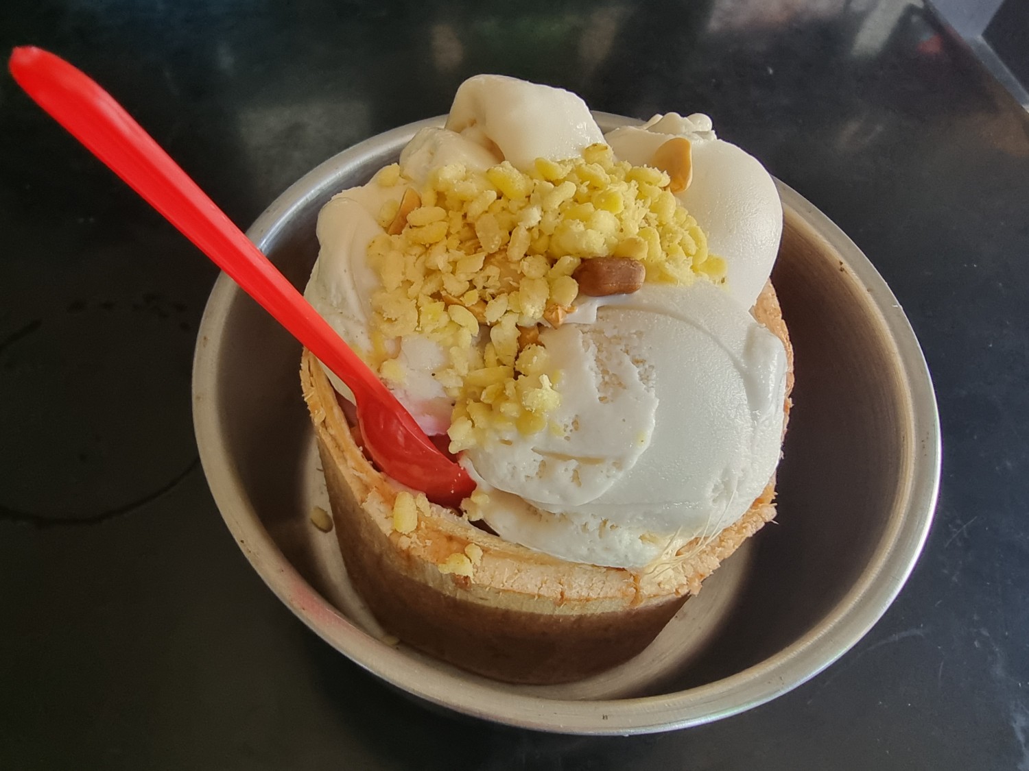 [CR] ไอติม บ้านๆ 🍨🍦🥥🌴นวัตกรรมง่ายๆ ของไอศกรีม อร่อย น่ารักดี แนวคิดดี ไม่แพงด้วย เยี่ยม 😅😋👍 pantip