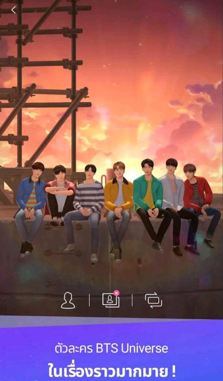 BTS New Game] Netmarble เปิดให้ลงทะเบียนเกม + แนะนำเกม ▷BTS Universe Story◁  - Pantip