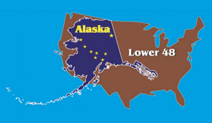 เป็นไปได้ไงที่รัฐ Alaska ใหญ่กว่า Texas - Pantip