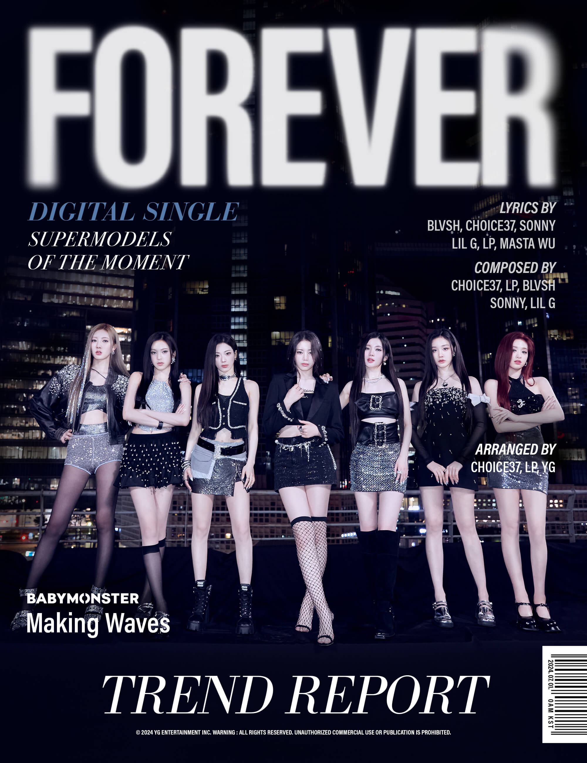 BABYMONSTER FOREVER MAGAZINE 2024 July Issue Pantip   Lxne2tx2ip72dkcHv8A O 