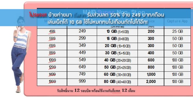 · · · · · · · ย้ายค่ายมา Dtac รับส่วนลด 50% จ่าย 249 บาท/เดือน เล่นเน็ตได้  10 Gb ใช้ไม่หมดทบไปเดือนหน้า!! · · · · · · · - Pantip