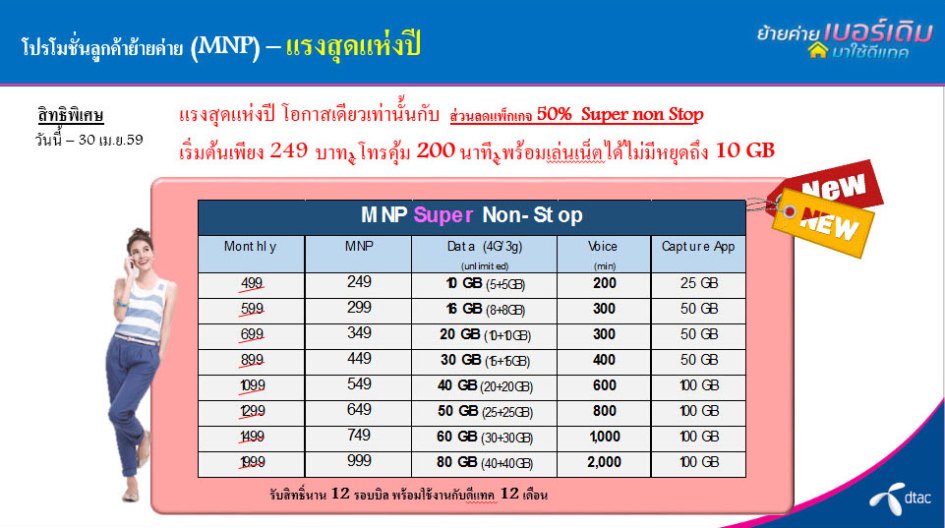 · · · · · · · ย้ายค่ายมา Dtac รับส่วนลด 50% จ่าย 249 บาท/เดือน เล่นเน็ตได้  10 Gb ใช้ไม่หมดทบไปเดือนหน้า!! · · · · · · · - Pantip