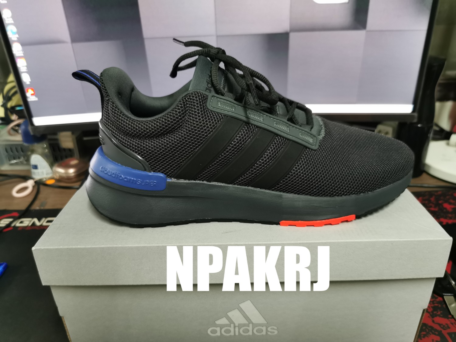 adidas cloudfoam race pantip