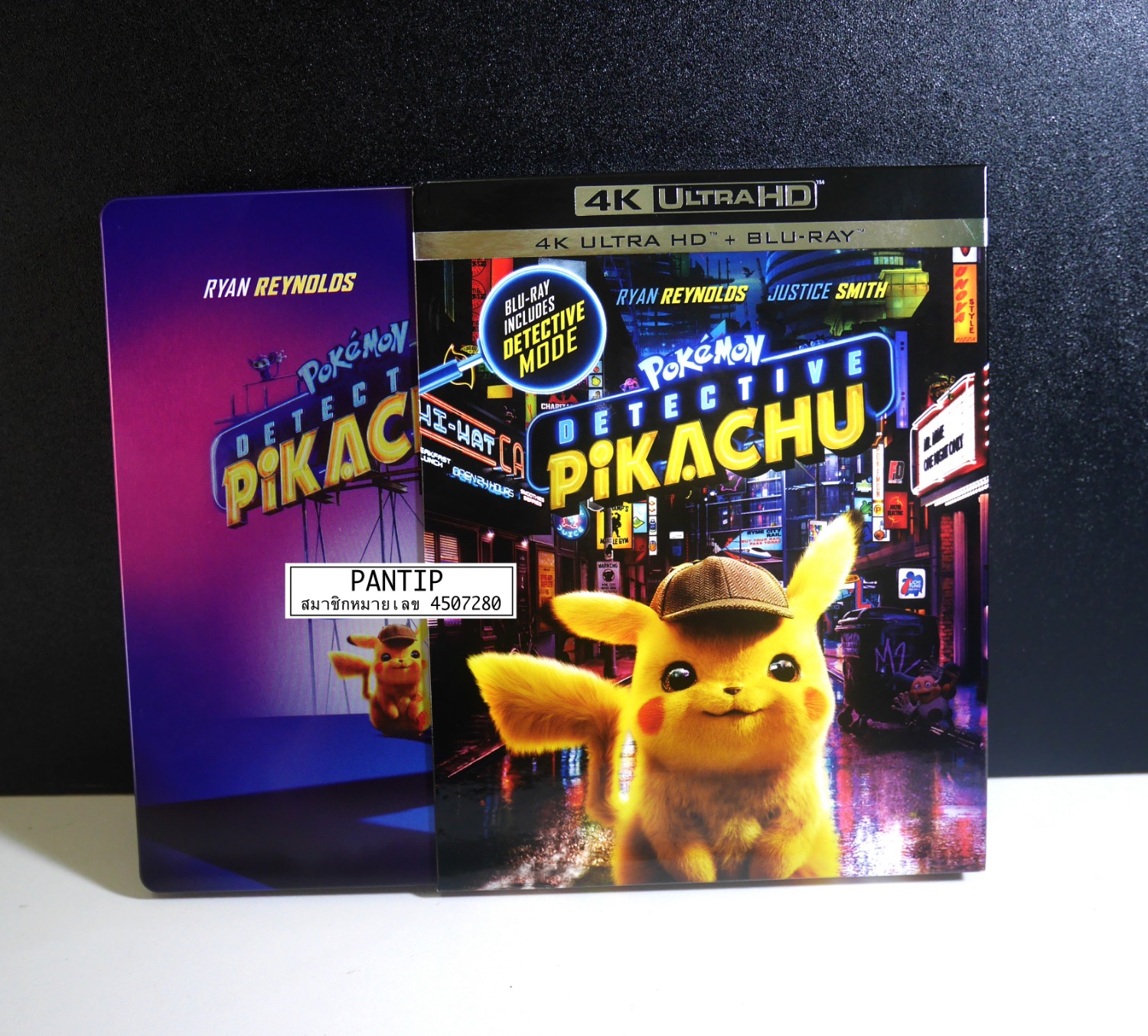 แกะกล่อง รีวิว : บลูเรย์ Detective Pikachu (4K+2D กล่องเหล็ก) (มีคลิป ...