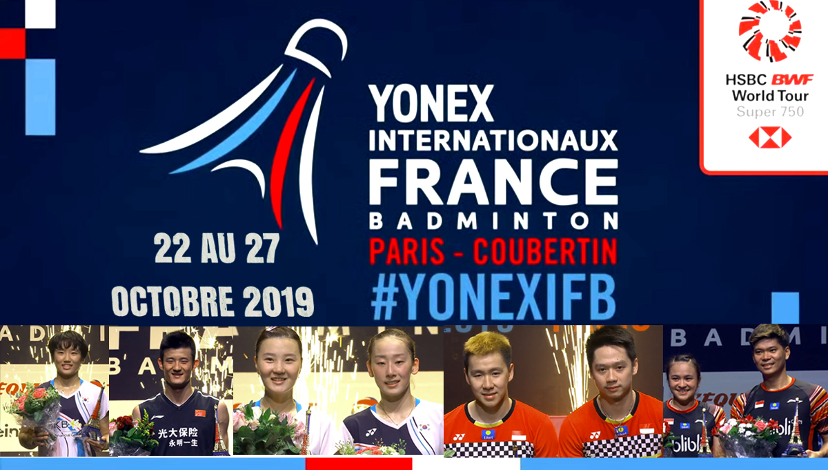 คลิปแบดมินตัน YONEX French Open 2019 : รอบรอง - รอบชิงชนะเลิศ (26 - 27