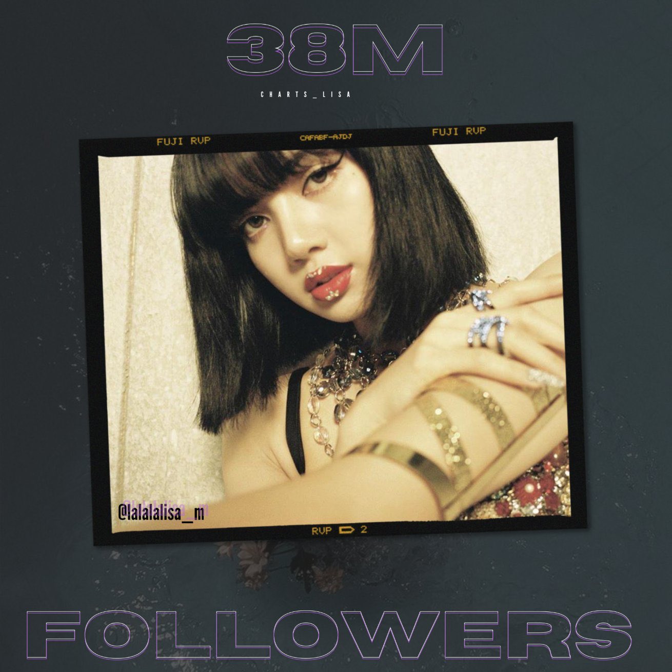 👑 LISA - BLACKPINK 👑 CONGRATULATIONS TO 38 MILLION FOLLOWS ON INSTAGRAM ...