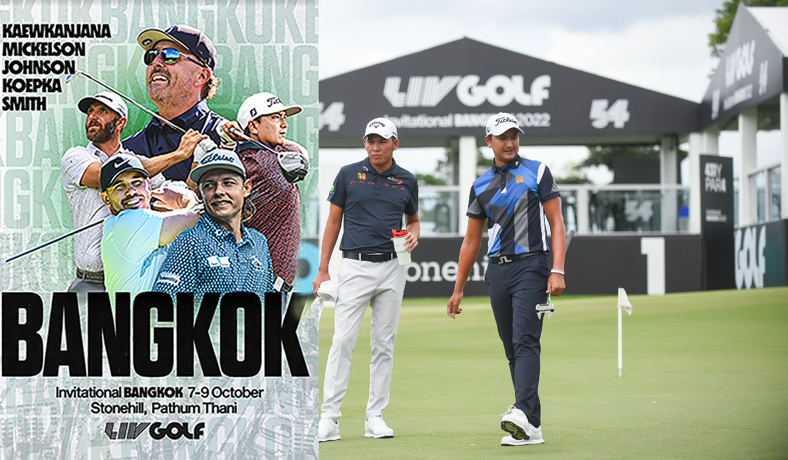 เชียร์สดกอล์ฟชาย รายการ LIV Golf Invitational Bangkok วันที่ 2 - Pantip