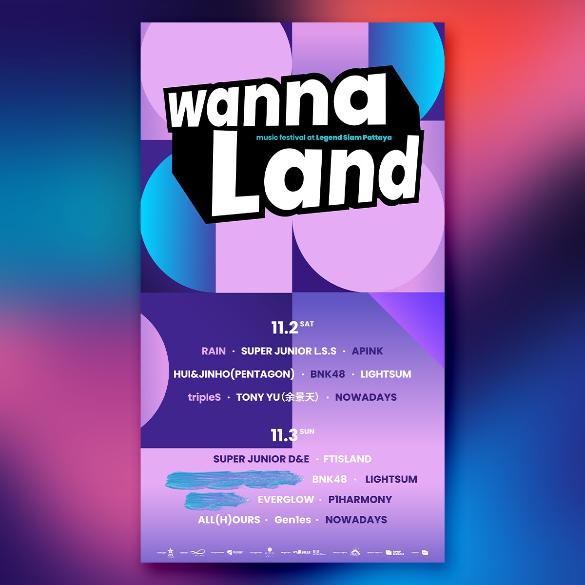 WannaLand Music Festival 2024 Pantip