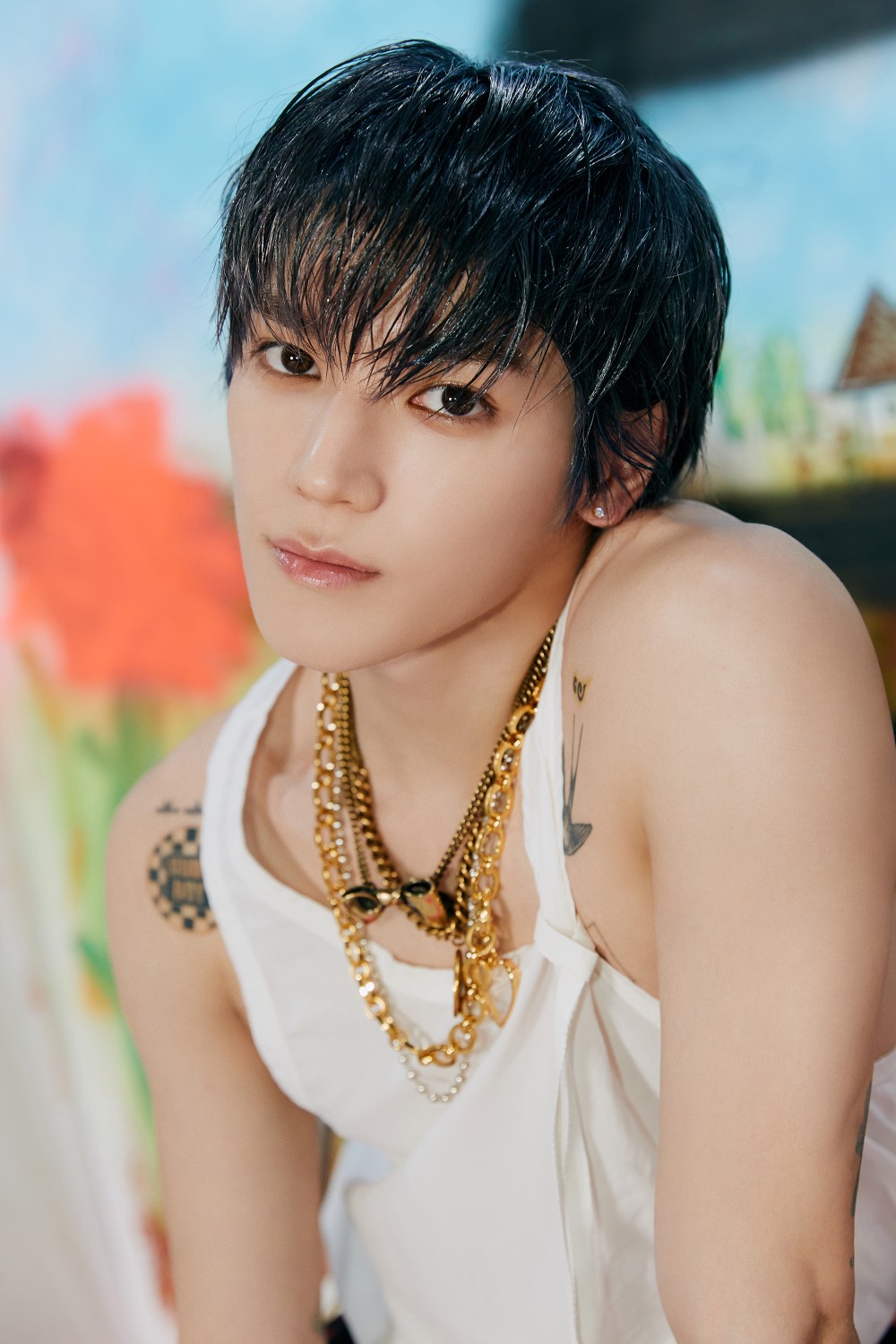 K POP TAEYONG NCT The St Mini Album SHALALA CODE Painter Mix Media Pantip
