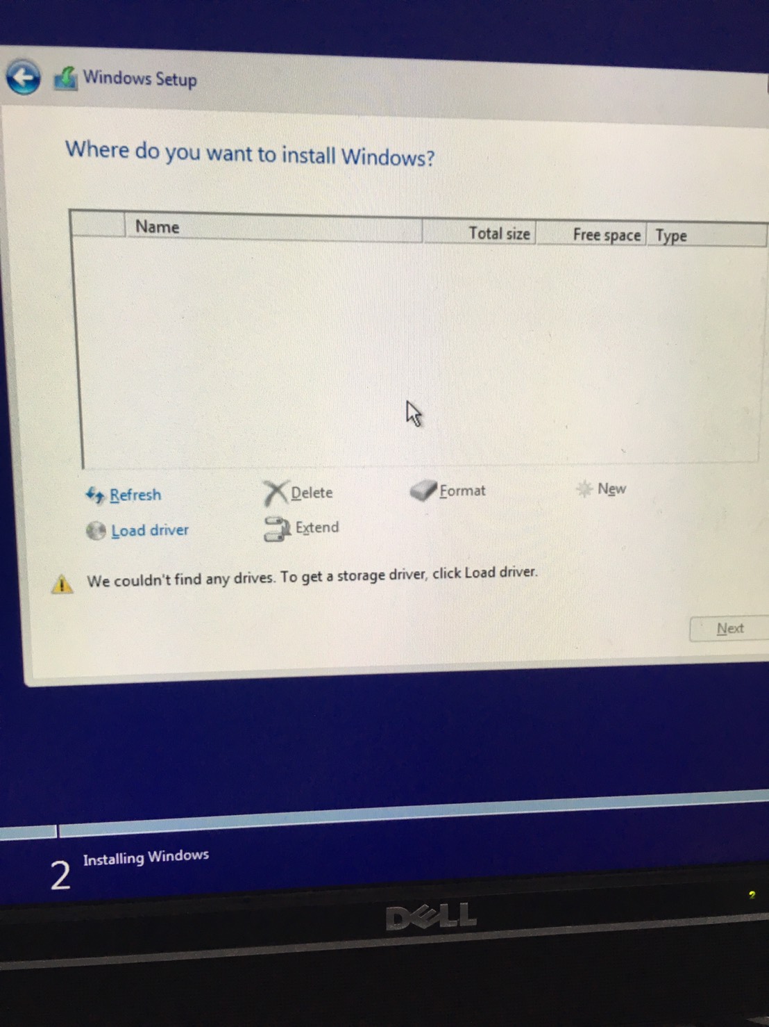 how to reformat windows 10 boot drive