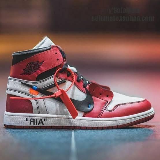 nike air jordan 1 x off white x retro high og chicago Pantip