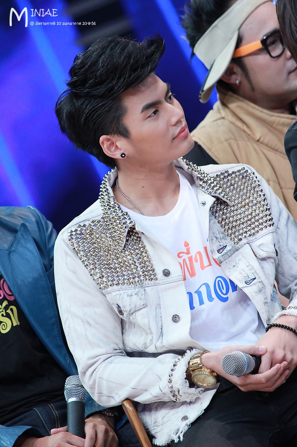 [PIC] HunZ อัดรายการตี 10 ออกอากาศ 20-8-56 - Pantip