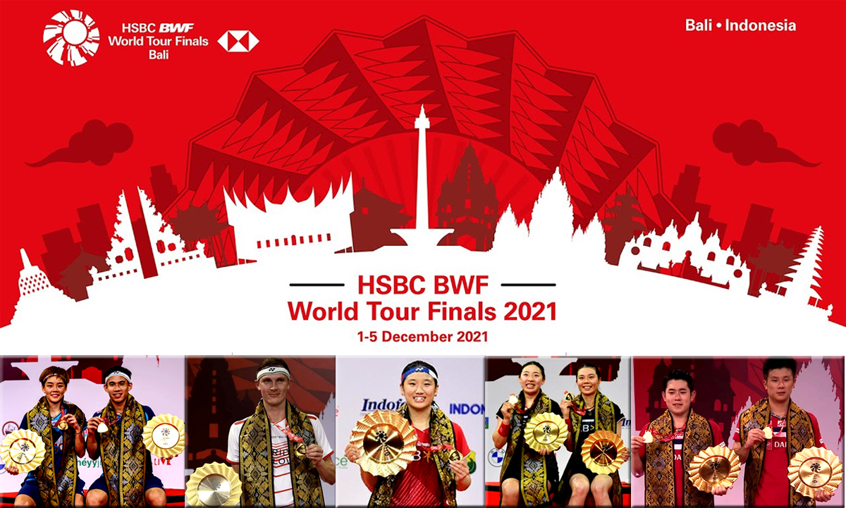 คลิปแบดมินตัน HSBC BWF World Tour Finals 2021 รอบแบ่งกลุ่ม - รอบชิงชนะเลิศ 1 - 5 ธ.ค