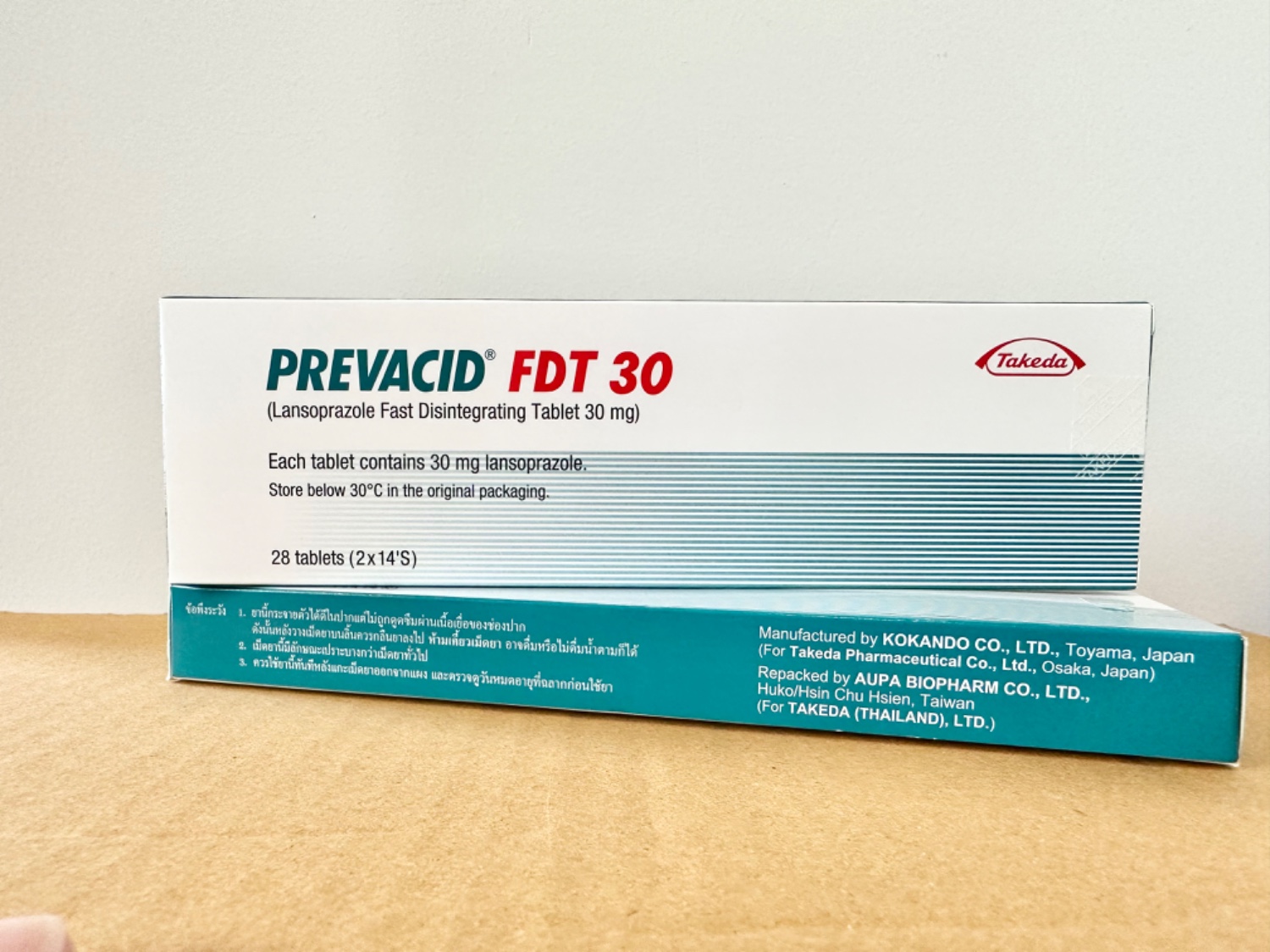 [ส่งต่อ] Prevacid FDT 30 mg 1 กล่อง 28 เม็ด หมดอายุ 21 Dec 2024 - Pantip